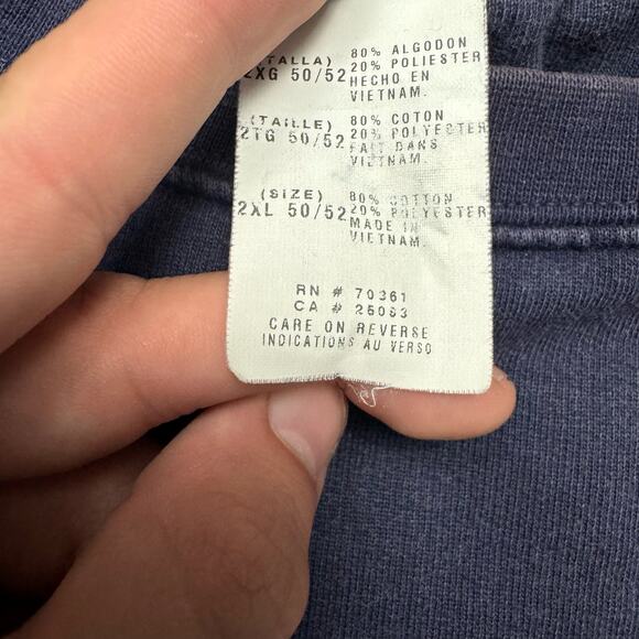 Disney Mickey Mouse Athletic Club Navy Blue Crewneck Sweater - Picture 4 of 7